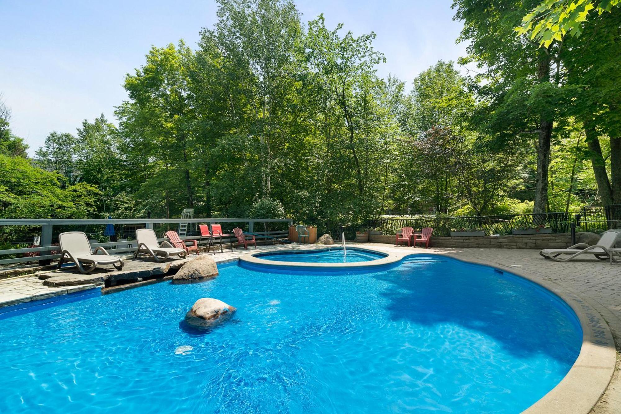Les Manoirs Wpool & Hot Tub Near Village 120-7 Mont-Tremblant Buitenkant foto
